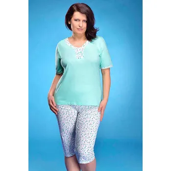 Dámské noční prádlo Dámské pyžamo 834-CECILIE, krátký rukáv, různé barvy, vel. XXL, 3XL