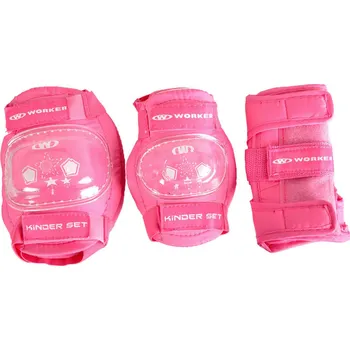 Worker Kinder Set 6dílný růžové, S