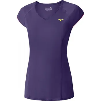 Dámské tričko Tričko Mizuno Cooltouch Phenix Tee fialové J2GA620567 S