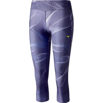 Dámské kalhoty Mizuno Lotus 3/4 tights 67 běžecké legíny dámské M