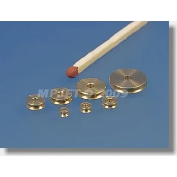 RC model auta Kladka mosaz, vnější pr.8 díra pr.2