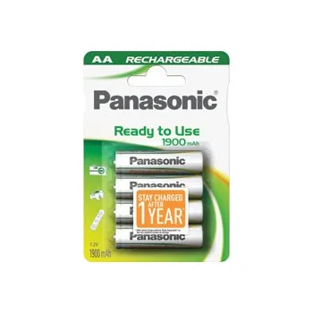 Článková baterie Panasonic AA 1900 HHR-3MVE/4BC