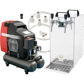 Chladicí zařízení na pivo Výčepní sestava KONTAKT 155 Green Line - Leonardo 1Hp bez naražečů