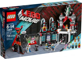 Stavebnice LEGO LEGO Movie 70809 Doupě zla Lorda Byznyse