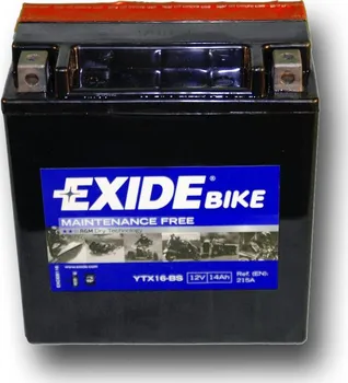 Motobaterie Exide Bike Maintenance Free ETX16-BS 12V 14Ah 215A