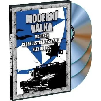 Sběratelská edice filmů DVD Kolekce: Moderní válka (Mariňák + Černý jestřáb sestřelen + Slzy slunce)