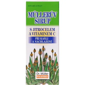 Dr. Müller Pharma Müllerův sirup s jitrocelem a vitaminem C