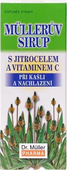 Dr. Müller Pharma Müllerův sirup s jitrocelem a vitaminem C