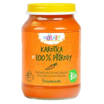 Country Life Bio Příkrm mrkev 190 g
