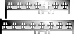 ISO konektor Kabel pro FORD 7-pin do r.92/volné dráty
