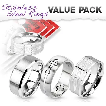 Prsten Prsteny z chirurgické oceli VSR-006