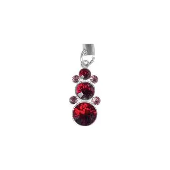 Přívěsek Swarovski Swarovski crystals TSSW01-RED (Ocelový přívěsek Swarovski crystals TSSW01-RED)