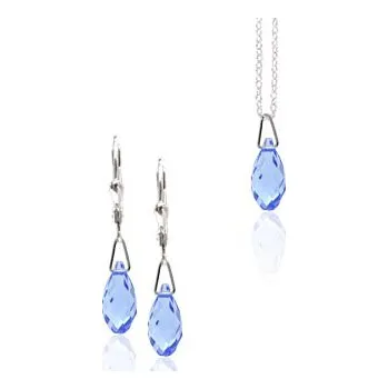 Souprava šperků Souprava Swarovski briollete Crystal SW3 (Made with Swarovski® Elements)