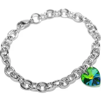 Náramek Náramek z chirurgické oceli s křišťálem Swarovski LSW079B (Náramek z chirurgické oceli s křišťálem Swarovski LSW079B)
