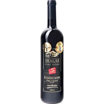 Víno Vinné sklepy Skalák Rulandské Modré 2012 výběr z hroznů BARRIQUE 0,75 L suché červené víno