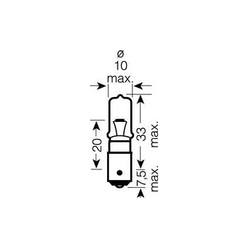 Autodoplněk OSRAM 12V H21W BAY9s 21W standard (1ks) (OS64136)