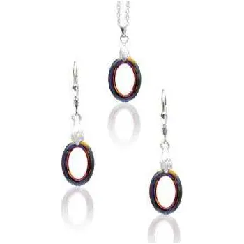 Souprava šperků Souprava Vulcano Crystal 14 (Made with Swarovski® Elements)