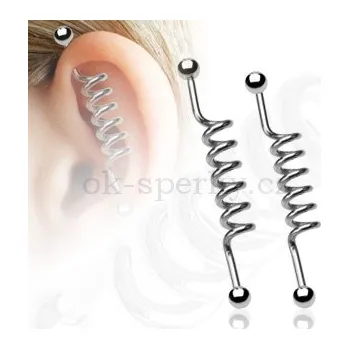 Piercing Piercing do ucha z chirurgické oceli BSP (Piercing do ucha BSP)