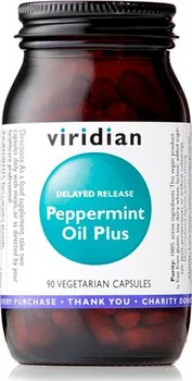 Speciální výživa Viridian Peppermint Oil Plus 90 kapslí
