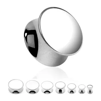Piercing Plug do ucha z chirurgické oceli PSSF (Plug do ucha z chirurgické oceli PSSF)