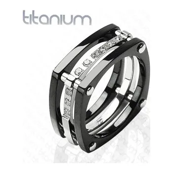 Prsten Titanový prsten R-TI-3039a