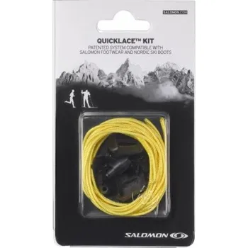 Tkaničky do bot Tkaničky Salomon Quicklace žluté