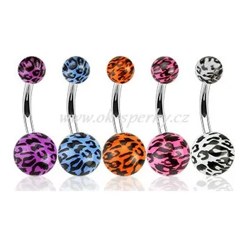 Piercing Piercing do pupíku z chirurgické oceli E-NAD-1102 (Piercing do pupíku E-NAD-1102)