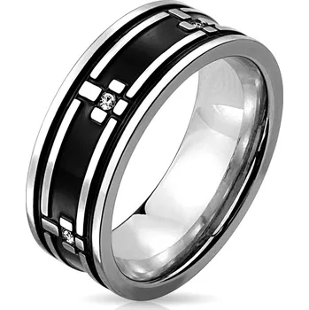 Prsten Prsten z chirurgické oceli R-M3983 (Dárkové balení zdarma)