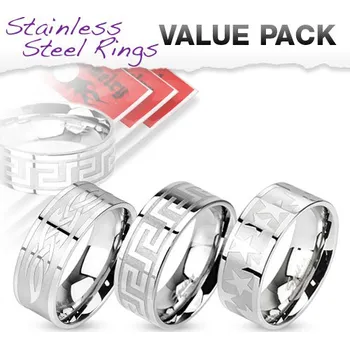 Prsten Prsteny z chirurgické oceli VSR-020