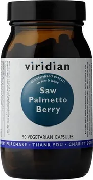 Přírodní produkt Viridian Saw Palmetto Berry 90 cps.