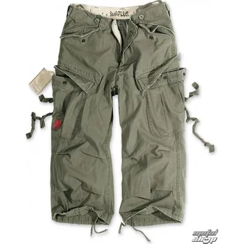 Pánské kraťasy kraťasy 3/4 pánské SURPLUS - Vintage - Oliv - 05-5597-61 - M
