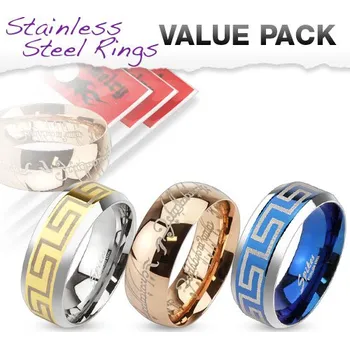 Prsten Prsteny z chirurgické oceli VSR-017