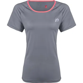 Dámské tričko Newline Dámské běžecké tričko Imotion Tee - kratký rukáv šedá - XS