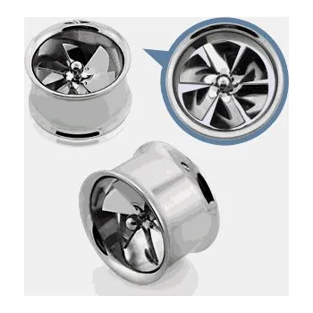 Piercing Tunel z chirurgické oceli PSDF08 (Tunel z chirurgické oceli PSDF08)