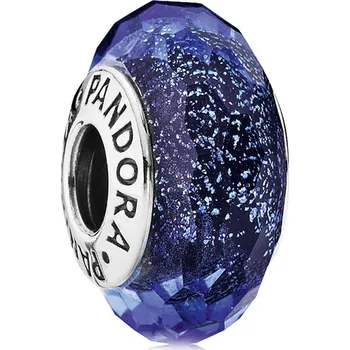 Přívěsek Pandora Modrý skleněný korálek 791646 