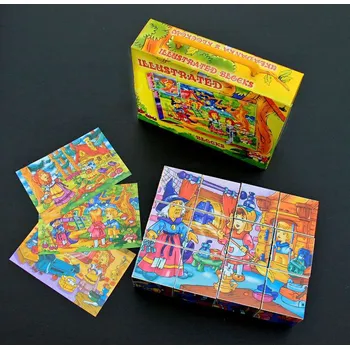 ostatní stavebnice Kubus - Pohádky 2 (12 kostek)