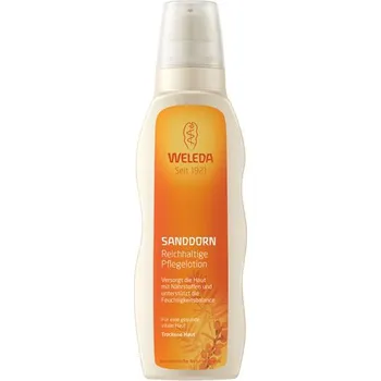 Tělové mléko Weleda Rakytníkové vyživující tělové mléko 200 ml