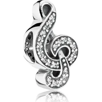 Přívěsek Pandora Stříbrný korálek Houslový klíč 791381CZ 