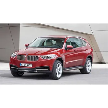 Příčníky BMW X4 15- s integrovanými podélníky Alu tyče