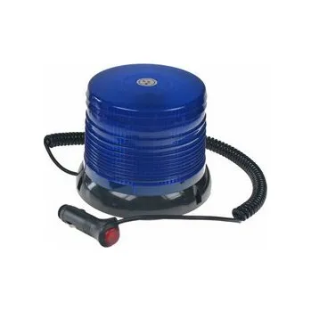 Maják LED maják, 12-24V, modrý magnet, homologacegace (wl61blue)