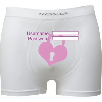 Boxerky Trenýrky s potiskem Boxerky heslo pánské