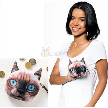 Peněženka Originální peněženka taštička - Modrooká kočka