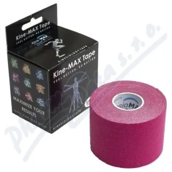 Tejpovací páska Tejp KinesioMAX kinesio tape růžová 5cmx5m