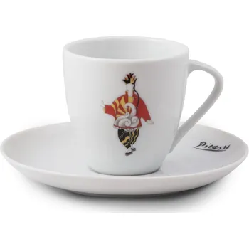 Karlovarský porcelán Picasso na doppio s podšálkem 160 ml