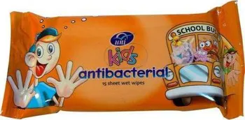 UNI Kids ubrousky antibakteriální vlhčené 15ks