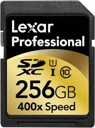 Paměťová karta Lexar SDXC 256GB UHS-I 400x Professional