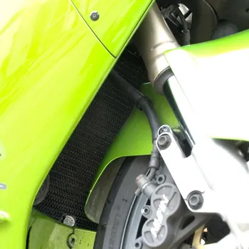 R&G Racing Ochranná mřížka chladiče černá - Kawasaki ZX12-R Černá