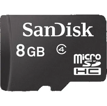 Paměťová karta Recenze Sandisk microSDHC 8GB Class2