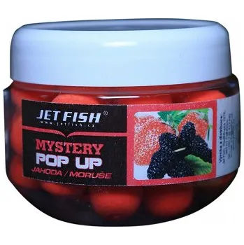 Boilies JET Fish Plovoucí Boilie Pop-Up Mystery 60g Velikost: 16 mm, Příchuť: Krill/Krab