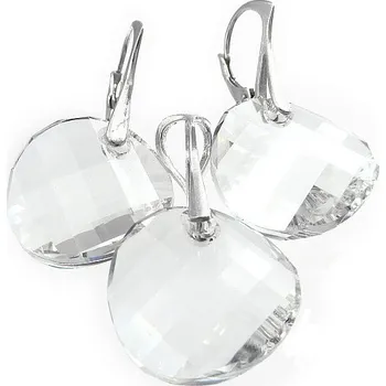 Souprava šperků Stříbrná souprava Twist Crystal (Dámská stříbrná souprava šperků)